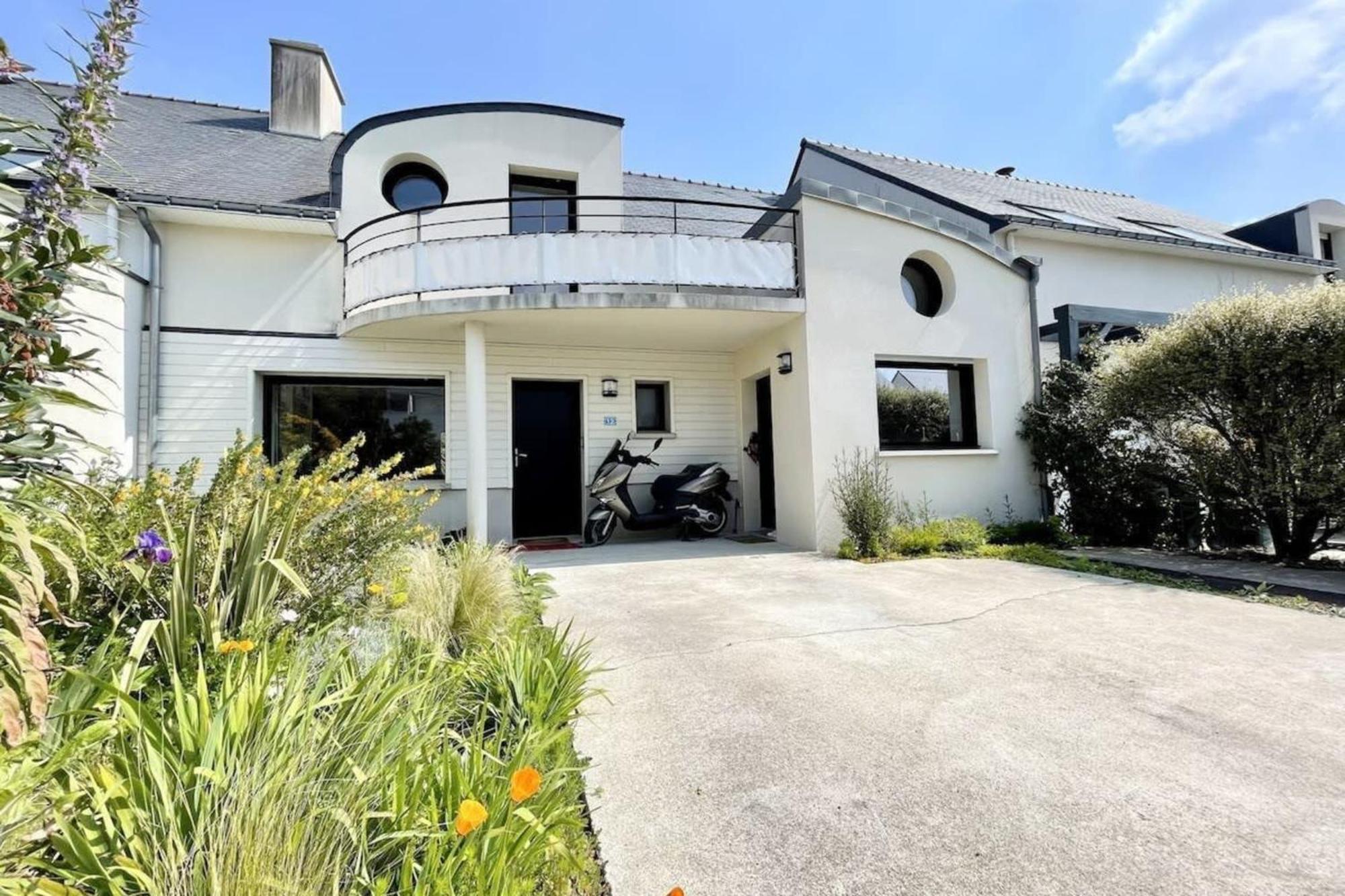 Jolie Maison Moderne A 200M Du Port De Lomener Ploemeur Eksteriør billede